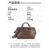 shanilak leather hair storage bag, convenient for home use in hair salons, large space, multi-functional bag, water-resistant and with good load-bearing capacity details Picture